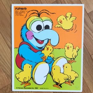 Playskool Vintage Puzzle - Baby Gonzo